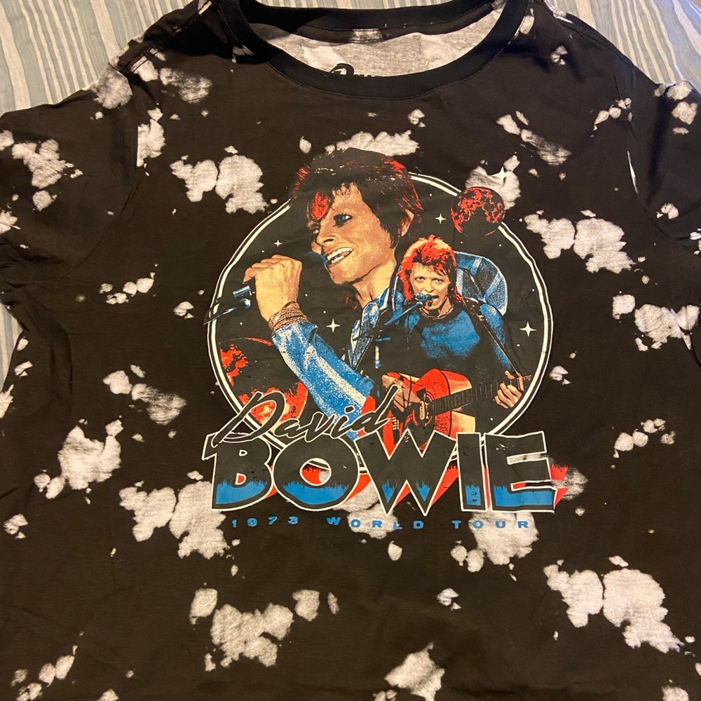 NWT David Bowie 1X plus size tee